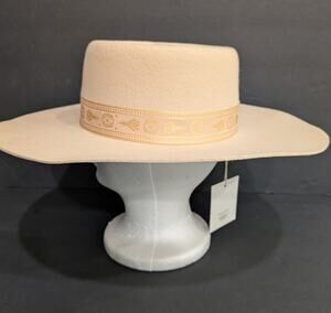Lack of Color The Ridge Cowboy Western hat in Pink/Rose NWT $198 Free People CC Beanie Western Cowboy Hat - Rose Pink w/Rhinestones  main image 4